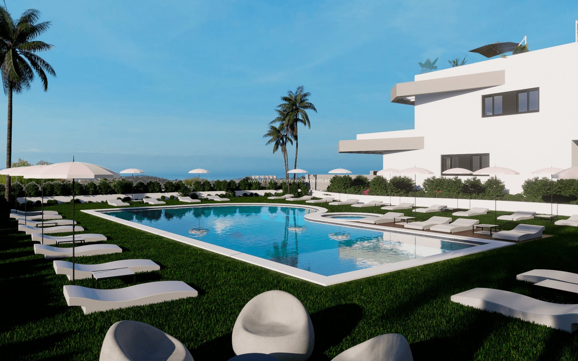 Neubau - low-bungalow - Finestrat