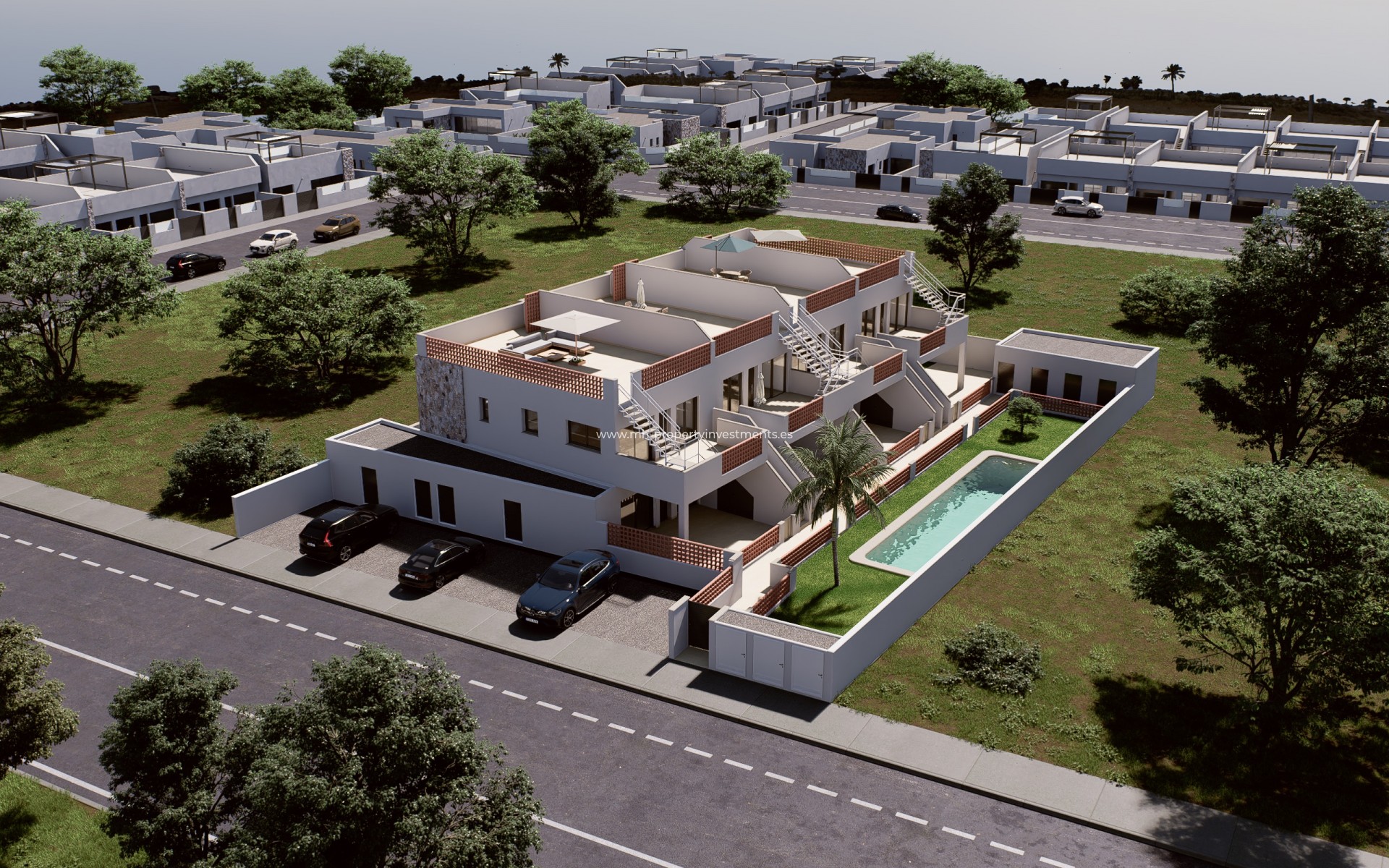 New Build - low-bungalow - Pilar de la Horadada