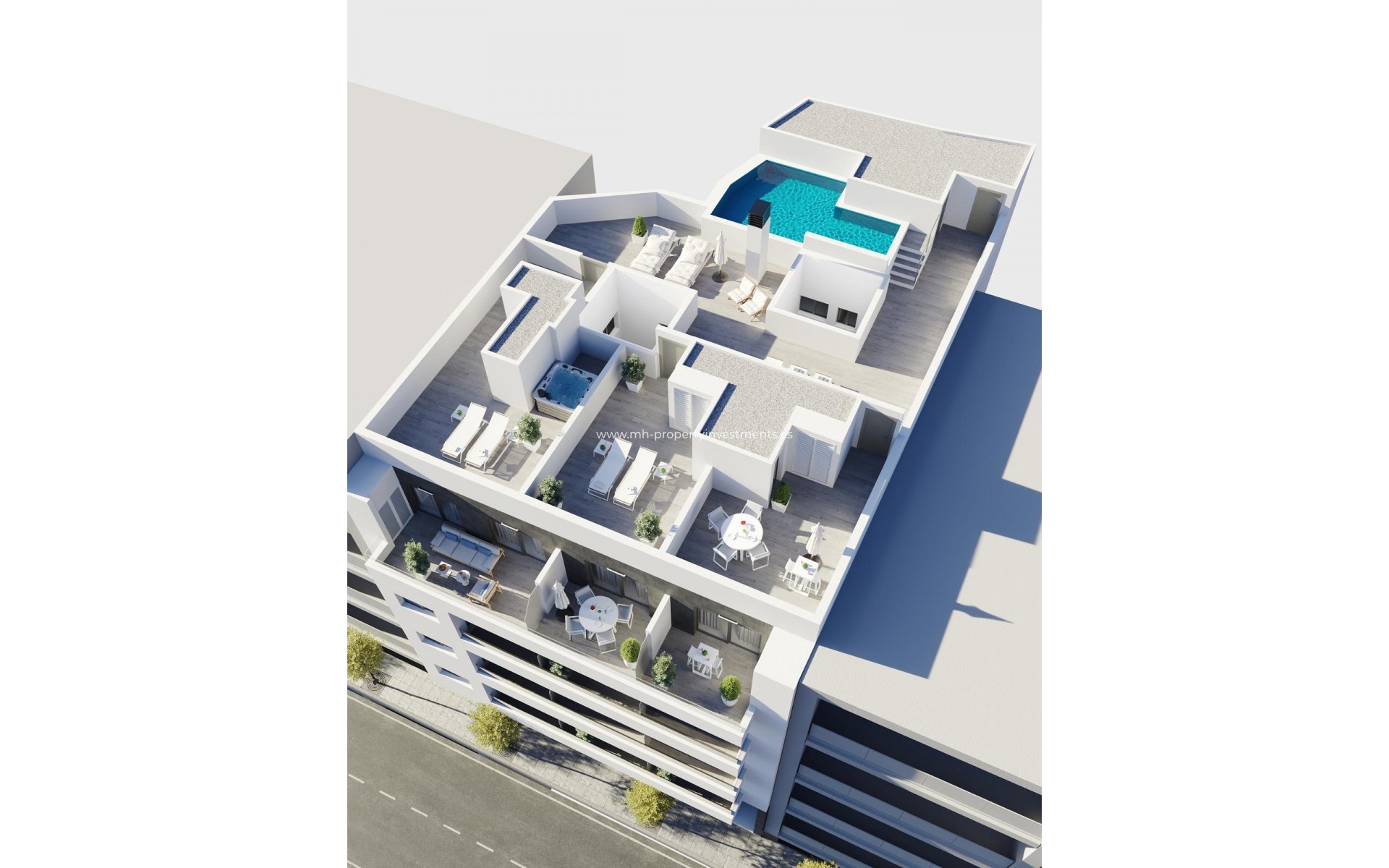 New Build - penthouse - Torrevieja