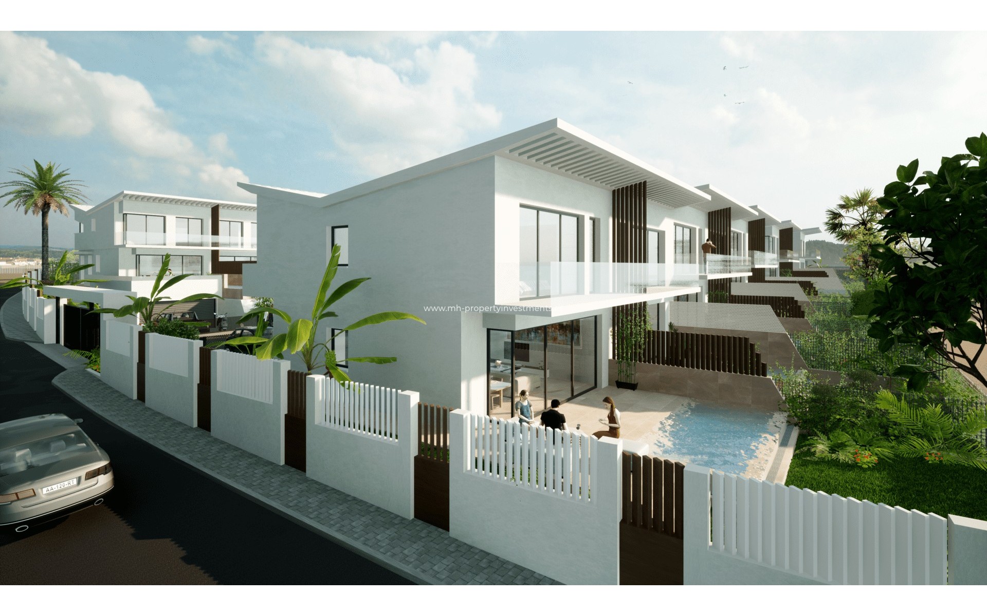 New Build - Semi-detached - Las Lagunas de Mijas