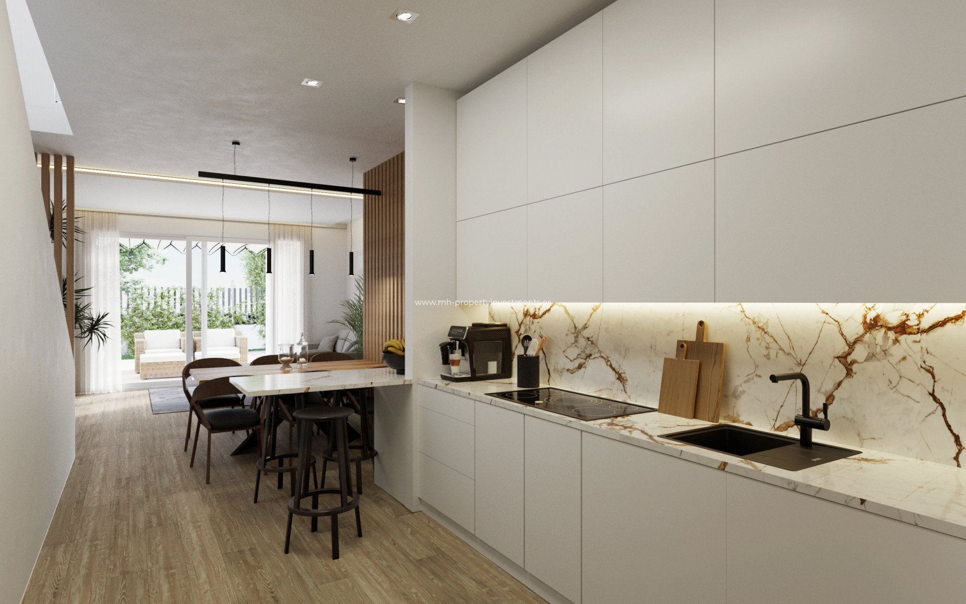 Nouvelle construction - detached - Hondón de las Nieves