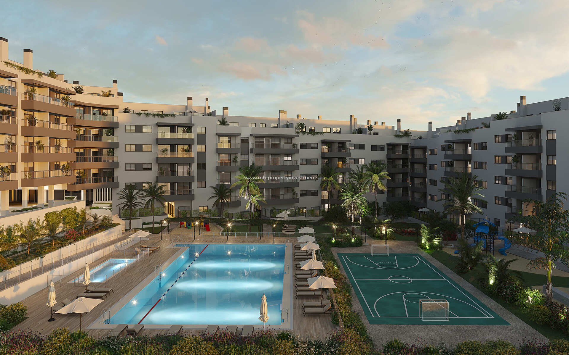 Nouvelle construction - ground-floor - Las Lagunas de Mijas