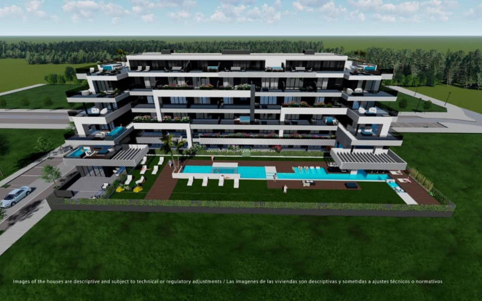 Nouvelle construction - ground-floor - Las Lagunas de Mijas