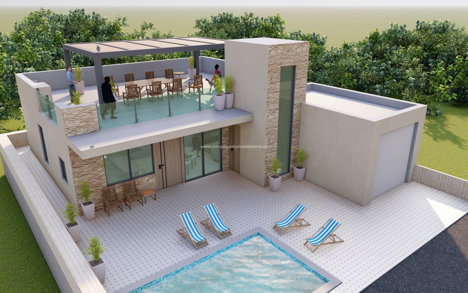 Nouvelle construction - low-bungalow - Fuente Álamo - Fuente Alamo